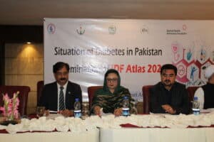 Panah Organized an event on the Situation of Diabetes in Pakistan                                        Dissemination of IDF 2021
at Ramada Hotel Islamabad