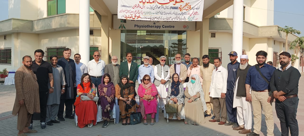 Panah Organised an  Free Medical Camp with the collaboration of Almustafa Trust  Chak sadda  Gujrat