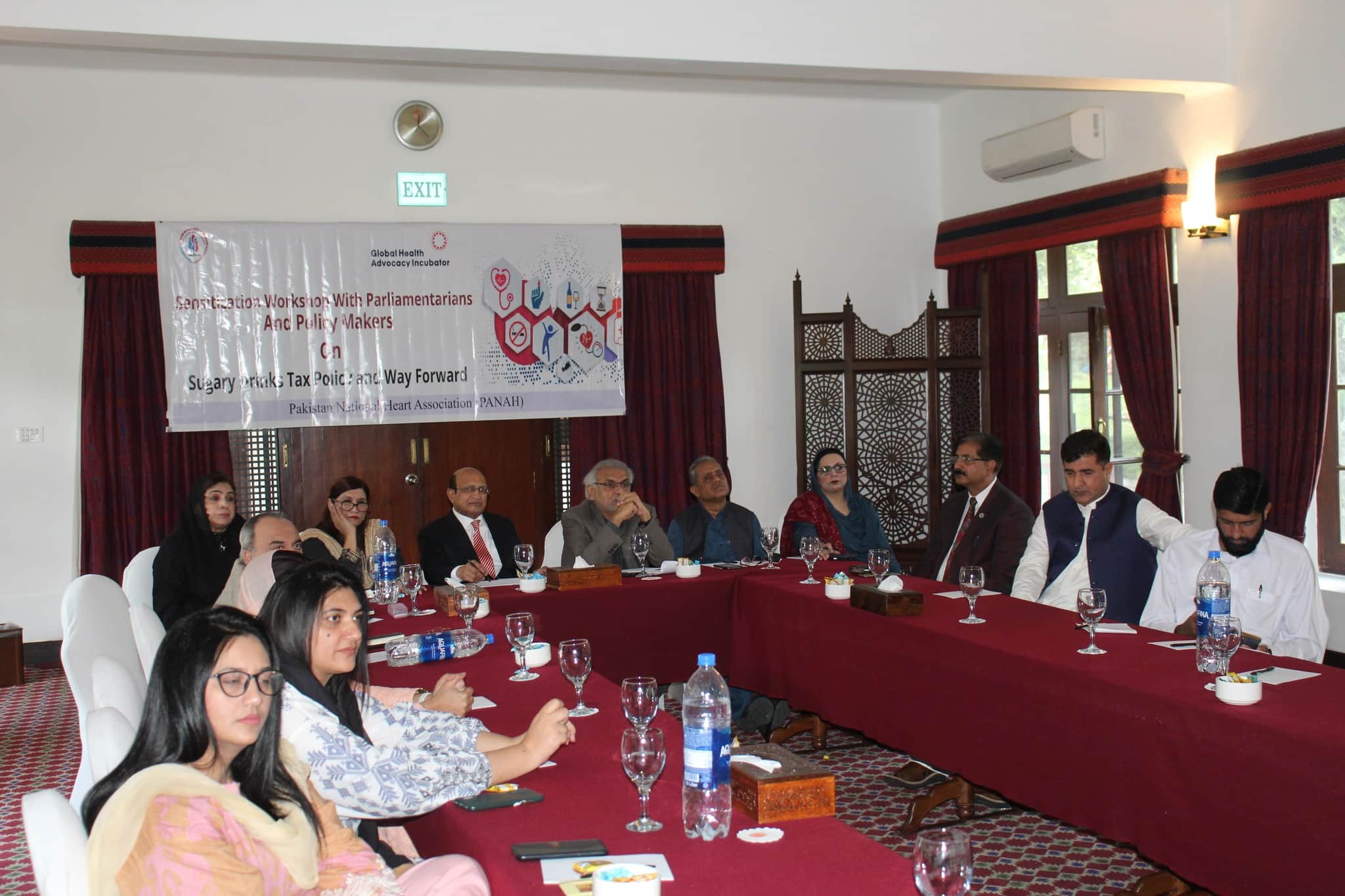 Panah Organized an Sensitization workshop with Parliamentarians and Policy Makers on Sugary Drinks Tax Policy And Way Forward. Venue : Swat Serena Hotel