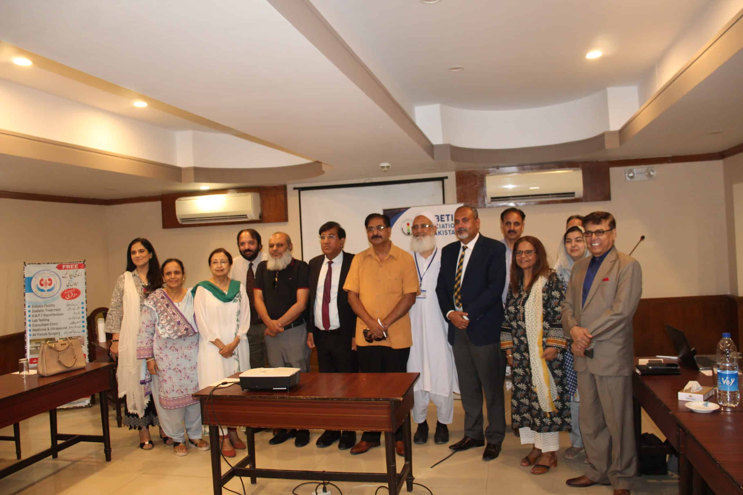 Pakistan National Heart Association (PANAH) Joined DAP Programme  to Increase tax On All Sugary Drinks  . Diabetic Association of pakistan( DAP)  Regent Hotel karachi