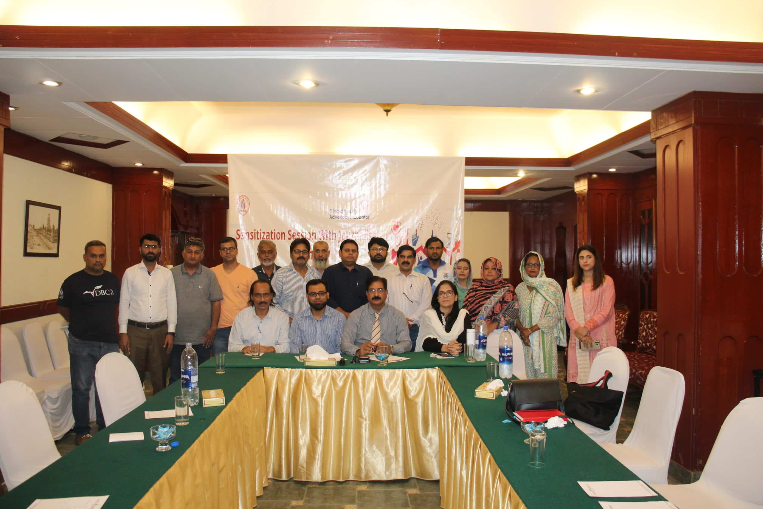 Pakistan National Heart Association  Organized An  Sensitization Session with” Journalists on Harmful Effects of Ultra Processed Food ”    24th August  at  Mehran Hotel Karachi.