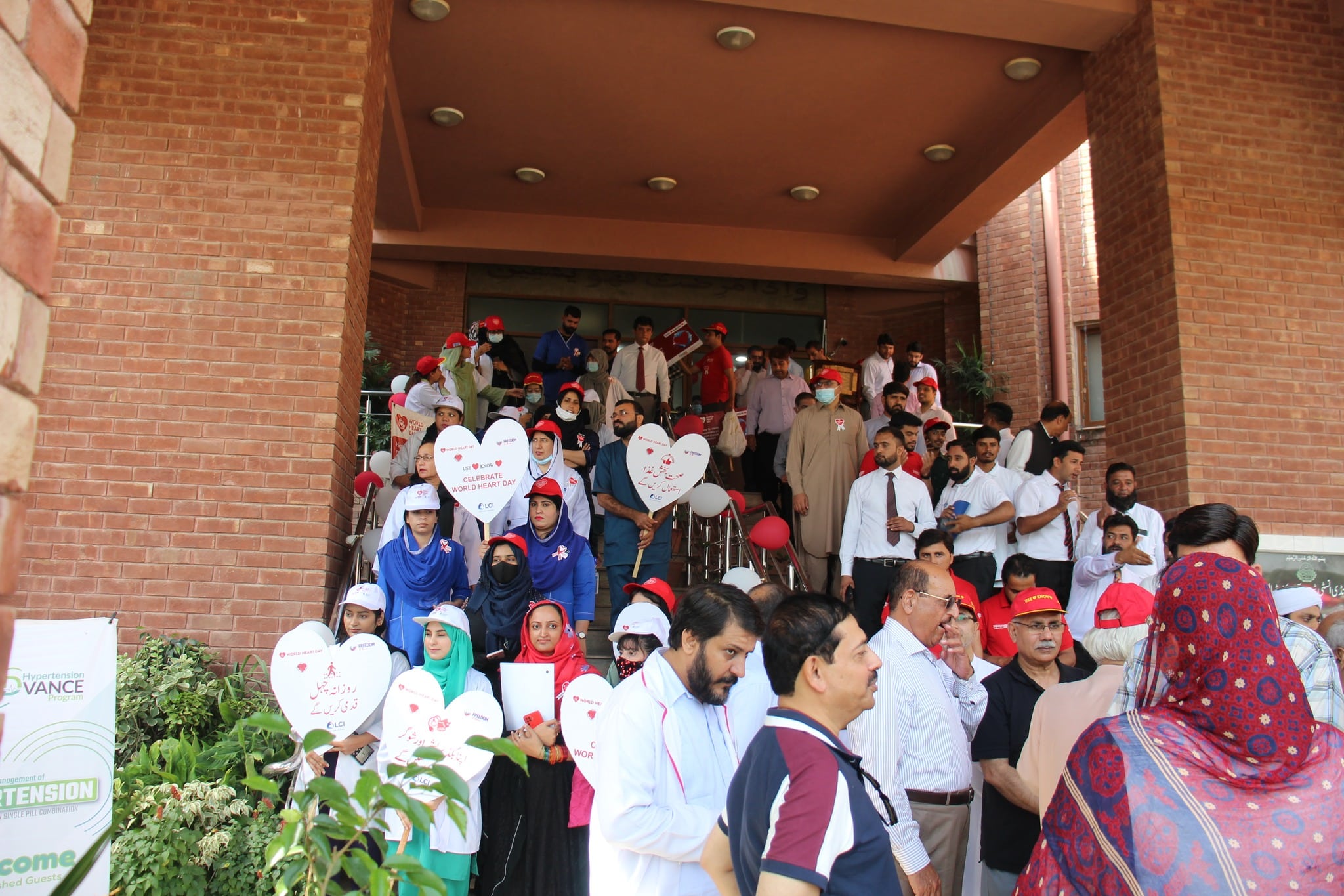 PANAH Celebrates World Heart Day In Rawalpindi Institute Of Cardiology (RIC) Our Cheif Guest Is Dr Palitha Gunarathna Mahipala, WHO Representative in Pakistan
