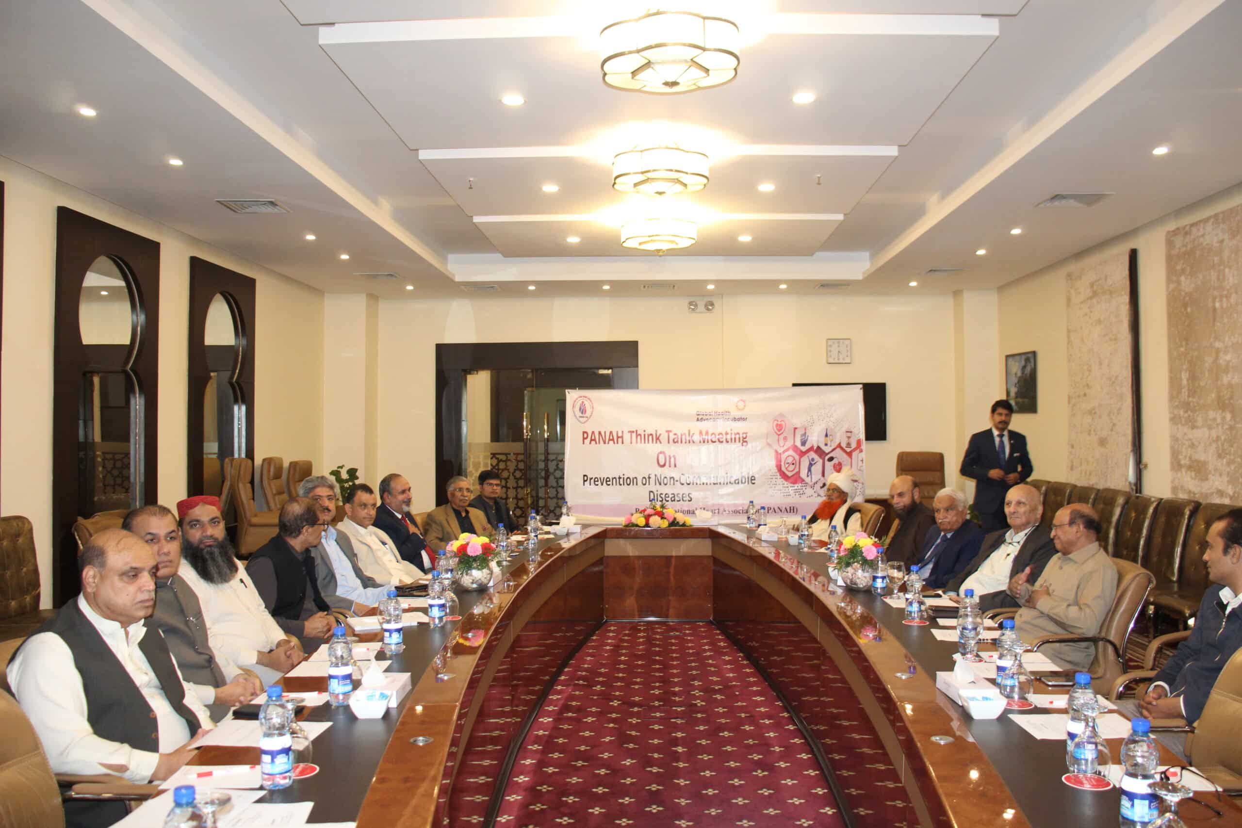 Panah Organized An Think Tank Meeting On Prevention of Non-Communicable Diseases .Venue : Ramada Hotel Islamabad ,27th Oct