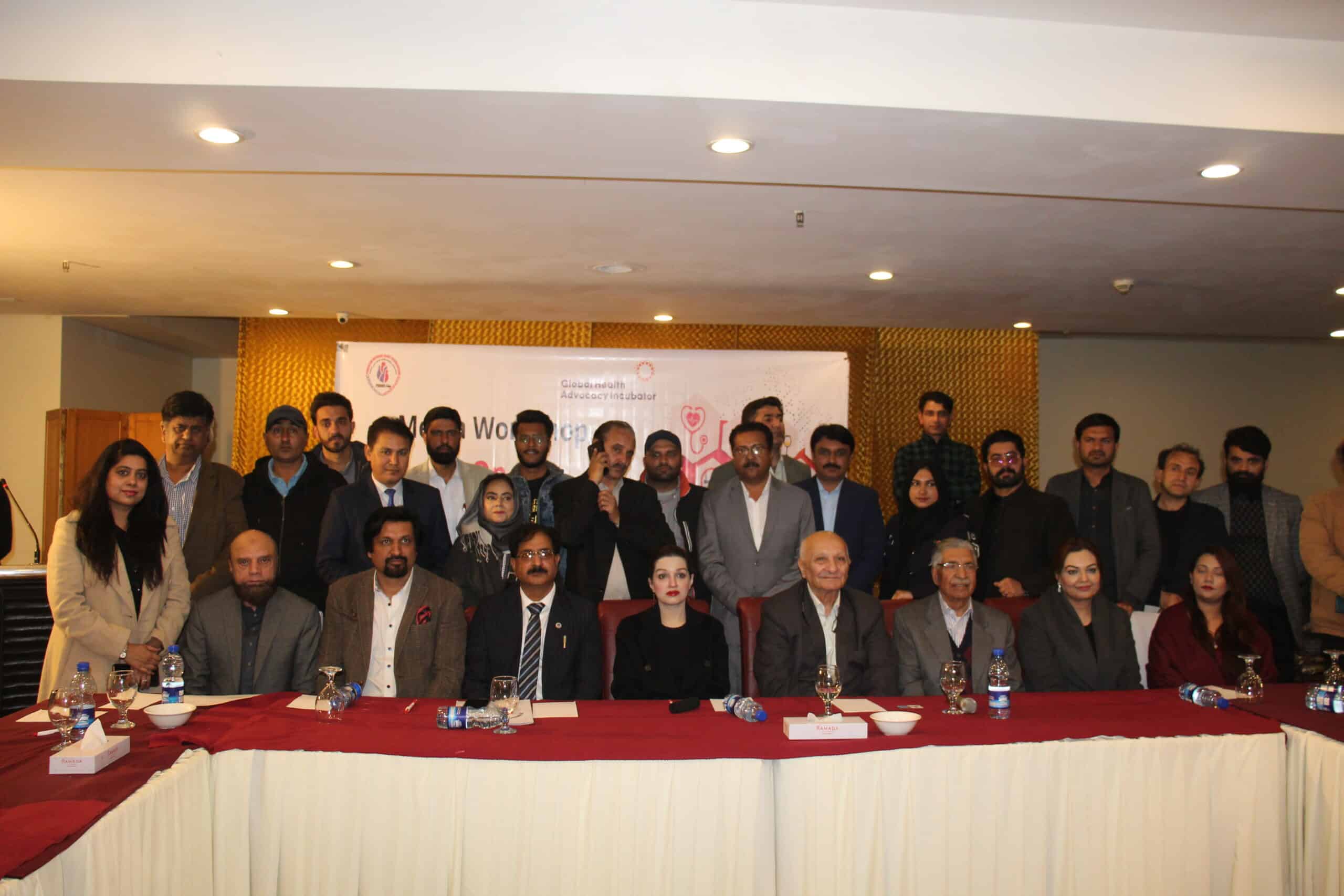 Pakistan National Heart Association (Panah) Organized a Media Workshop on Sweet Drink Taxes ,Our Chief Guest Honourable Ms Mushaal Hussein Mullick Minister of State For Human Rights & Women Empowerment ,Venue Ramada Hotel Islamabad 21st Dec 2023